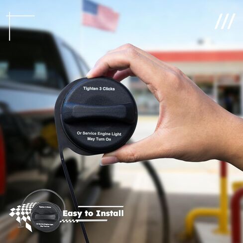 غطاء غاز، غطاء وقود متوافق مع 2002-2011 GMC Sierra، Yukon، Acadia، Chevy Silverado 1500، Tahoe، Suburban، Avalanche، Buick Enclave & Cadillac Escalade | جي تي 330، 20915842 in Saudi Arabia