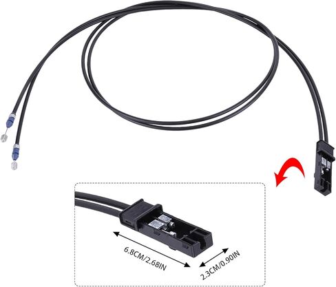 Hood Latch Lock Release Cable Compatible with Infiniti QX50 2014-2017, for Infiniti EX37 EX35 3.7L 3.5L 2008-2013 Front Hood Release Cable 65620-1BA1A 65620-1BN1A 65620-1BN1B 656201BA1B 65620-1BA1B in Kuwait