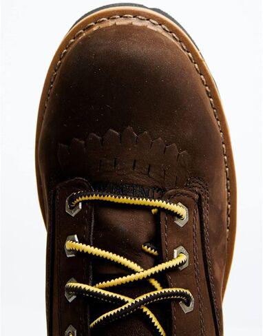 Hawx Work Gear Men's 8" Lineman Lace-Up Waterproof Work Boot Composite Toe Brown 12 D(M) US in Kuwait