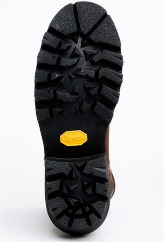 Hawx Work Gear Men's 8" Lineman Lace-Up Waterproof Work Boot Composite Toe Brown 12 D(M) US in Kuwait