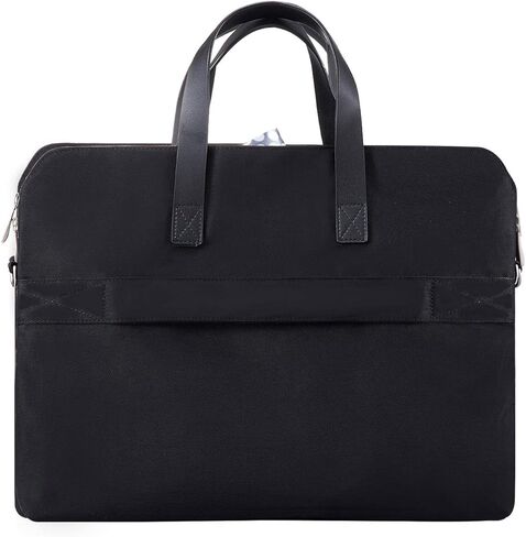 Kamlui 13.3 Inch Laptop Bag - for Women Waterproof Laptop Sleeves Shoulder Messenger Computer Tote Case (13.3 inch, Black)…… in Saudi Arabia