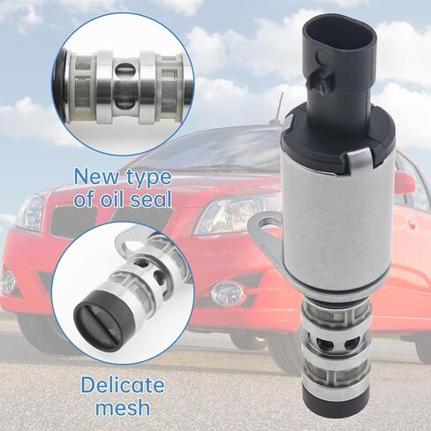 Intake and Exhaust Engine Variable Valve Timing (VVT) Solenoid Compatible with Chevy Aveo Cruze Sonic Trax 1.6L 1.8L, Pontiac G3, Saturn Astra, Replaces 918-006 918006 12992408 55567050 in Kuwait