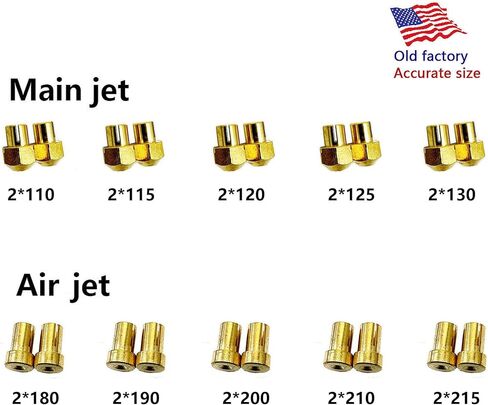 Jetting Kit Fits Weber 40/42/45/48/50 DCOE/IDF Carburetor main jet air corrector 20 jets in Saudi Arabia