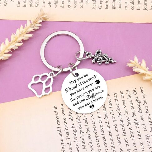 Vet Tech Gifts For Women Veterinarian Appreciation Gifts For Veterinary Student Graduation Gift Vet Tech Week Keychain in Kuwait