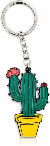 Cactus Keychain – Desert Nature Charm Accessory for Keys, Backpacks, Bags and Southwestern-Inspired Gifts in Saudi Arabia