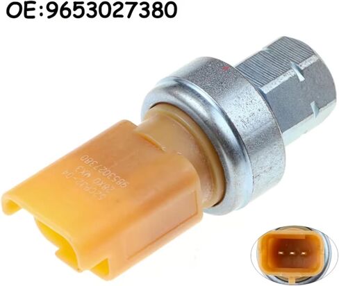 A/C Pressure Switch Sensor Compatible with C&itroen for C2 C3 C4 C5 for Xara for Picasso Car Auto Accessorie Air Conditioning Pressure Switch Sensor 9653027380 52CP32-04 in Saudi Arabia
