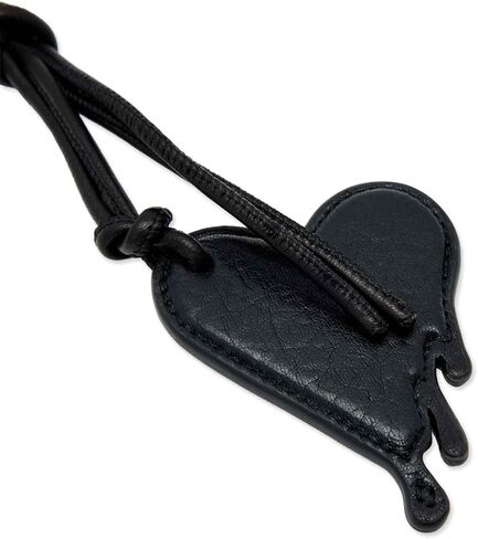 حلقة مفاتيح AllSaints Drip Heart G باللون الأسود مقاس واحد in Saudi Arabia