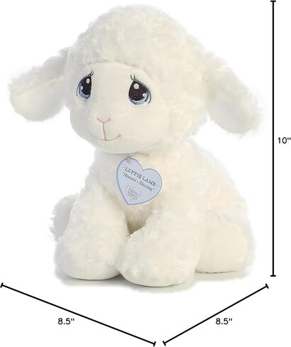 Aurora® Inspirational Precious Moments™ Luffie Lamb Stuffed Animal - Cherished Memories - Enduring Comfort - White 12 Inches in Saudi Arabia