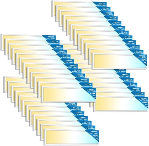 mw 24 حزمة 2x4 LED لوحة مسطحة ضوء جبل، 3500K/4000K/5000K قابلة للتحديد، 30/40/50W، 5500LM، 0-10V تجاري قابل للتعتيم 2x4 Led Drop Ceiling Light للمكتب والمدرسة وUL وDLC مدرج in Kuwait