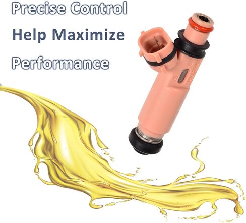 حاقن وقود محرك 3MZ 2004-2010، متوافق مع/تويوتا 3.3 سيينا هايلاندر 2006-2010 |12 فتحة| |مجموعة من 6| يستبدل: 23250-20030 in Kuwait