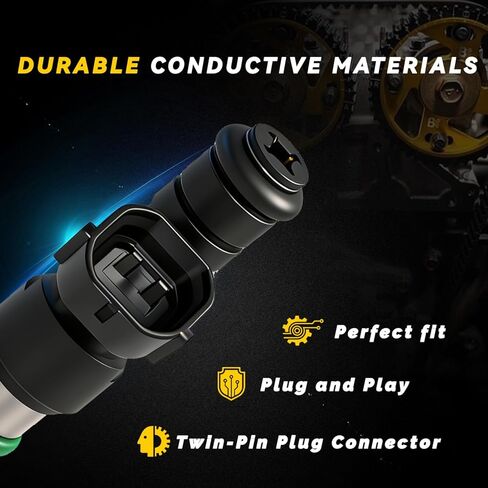 FBY2855 4PCS Fuel Injector Replacement for Nissan Altima NV200 Rogue 2.0L 2.5L 2015-2021 OE 84212412 FJ1280 in Saudi Arabia