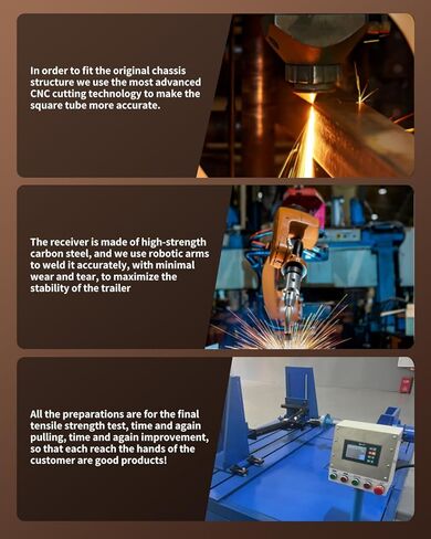 Class 3 Trailer Hitch 2-Inch Receiver Compatible with Chevy Trax 2024–2025 &Buick Envista 2024–2025 | 2,000 lbs GTW / 200 lbs TW in Kuwait