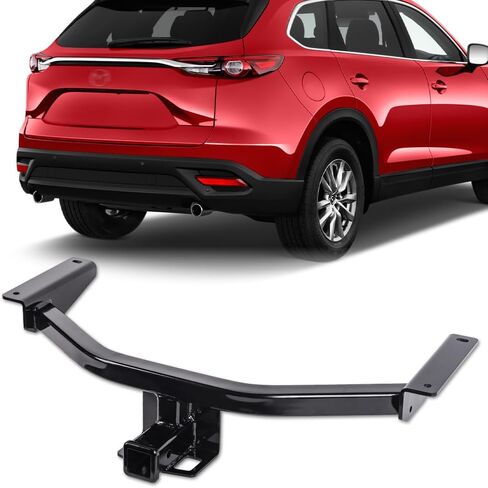 Stehlen 642167837381 متوافق مع 2016-2023 Mazda CX-9 الفئة 3 جهاز استقبال وصلة سحب المقطورة 2 بوصة in Kuwait