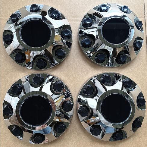 4pc for 2011-2016 Chevy Sierra HD 2500 3500 Hub Wheel Center Cap Silver 9597819 OEM (Matte Silver-A) in Saudi Arabia