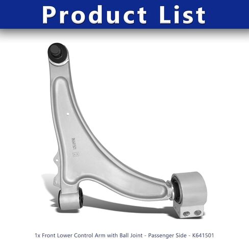 Control Arm, Replacement For Right Front Lower Control Arm With Ball Joint Compatible With 2013-2016 Chevrolet Malibu, 2011-2017 Buick Regal - Passenger Side in Saudi Arabia