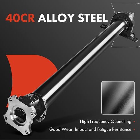 A-Premium Rear Complete Drive Shaft Prop Shaft Driveshaft Assembly Compatible with Dodge & Freightliner & Mercedes-Benz Sprinter 2500 Sprinter 3500, V6 3.0L, RWD 144" Wheelbase, Replace# 68006622AA in Saudi Arabia