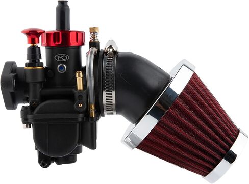 PE22 Carburetor 22mm Carburetor Kit for 110cc 125cc 130cc 140cc Apollo,TaoTao,Lifan,Kayo,SSR,Honda Dirt Bikes Pit Bikes ATVs with Carb Jets 48mm Air Filter in Saudi Arabia