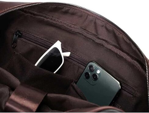 PU Leather Men's Briefcases 13inch Laptop Bag Office Bags for Men Document Business Shoulder Messenger in Kuwait