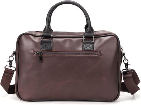 PU Leather Men's Briefcases 13inch Laptop Bag Office Bags for Men Document Business Shoulder Messenger in Kuwait