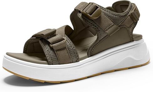 Vilanva Womens Orthopedic Walking Sandals with Comfortable Arch Support Recovery Sport Relief Plantar Fasciitis Outdoor Hiking Adjustable Strap Platform Cushion Hiking Water Sandals for 2026 Summer Trendy Outfits in Kuwait