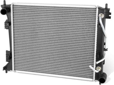 Auto Dynasty Radiator Compatible with 2013-2017 Veloster 1.6L Turbo AT, DPI 13415 Factory Style 1-Row Cooling Radiator, Aluminum Core in Saudi Arabia
