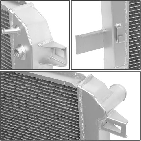 Auto Dynasty Radiator Compatible with 2001-2005 Chevy Silverado GMC Sierra 2500 HD 3500 6.6L Duramax LB7/LLY AT, Full Aluminum 3 Row Cooling Radiator in Saudi Arabia