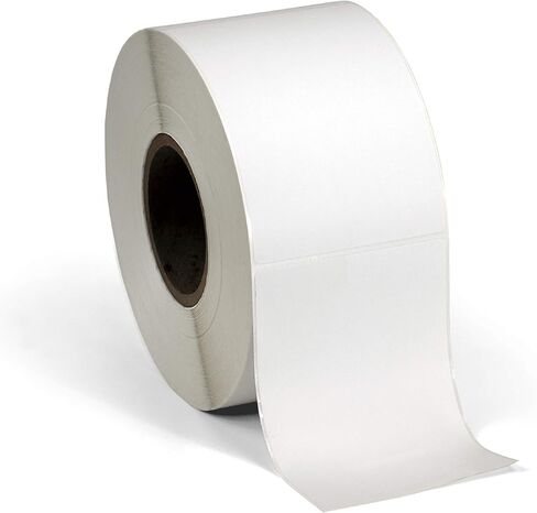 4" X 6" Direct Thermal Perforated Stickers Labels for Shipping Labels, Inventory, and Color Coding - 1004 Per Roll on 3" Core - Compatible with Zebra, Datamax, Sato, Intermec, and More (White, 4 Pack) in Saudi Arabia