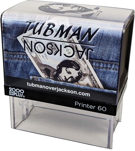 Harriet Tubman Self-Inking Stamp for $20 Bill in Saudi Arabia