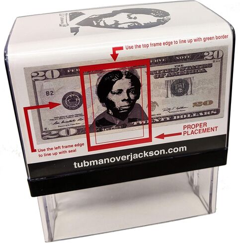 Harriet Tubman Self-Inking Stamp for $20 Bill in Saudi Arabia