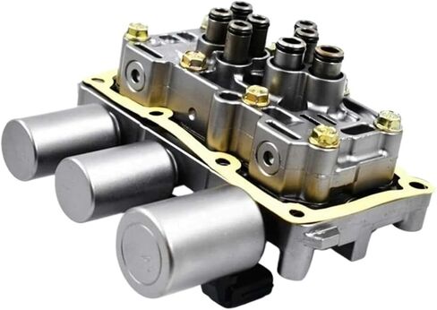 27200-PWR-013 27200-PWR-901 طقم الملف اللولبي ناقل الحركة صمام تحكم متين متوافق مع Honda FIT JAZZ 1.5L in Kuwait