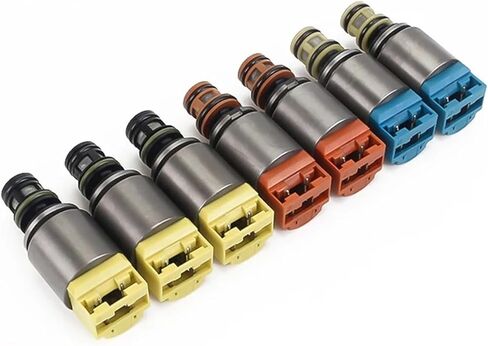 7 قطعة/المجموعة 6HP21 ناقل الحركة مجموعة صمامات الملف اللولبي متوافق مع BWM متوافق مع أودي متوافق مع هيونداي 2007-2010 اكسسوارات السيارات in Kuwait