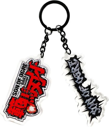 Baki Hanma - Baki Hanma Keystrap and Keychain Bundle - Otaku in Kuwait
