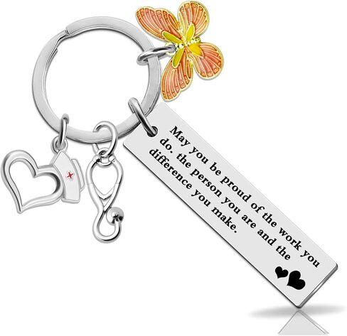OEHEDOU Nurse Gifts For Women Nurses Accessories For Work Nurse Keychain Nurse Practitioner Gift For Women Nursing Graduation Gift Nurse Valentines Gifts Pediatric Nurse Accessories in Saudi Arabia