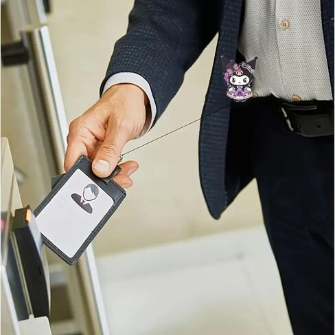 4 قطع من حاملات بكرات الشارات القابلة للسحب على شكل رسوم كرتونية لطيفة - حاملات شارات الهوية بمشبك مع حلقة مفاتيح وامتداد سلك 24 بوصة - ممرضة الحيوانات الممتعة وبكرات شارات المكتب للمعلمين والطلاب والمهنيين in Kuwait