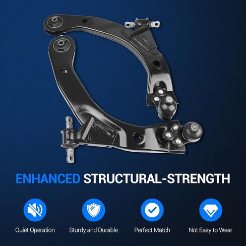 Autoround Front Suspension Kit Lower Control Arm w/Ball Joint Compatible with Chevy Cobalt 05-10 HHR 06-11, Pontiac G5 07-09 Pursuit 05-06, 8pcs - Tie Rod Sway Bar Link in Saudi Arabia