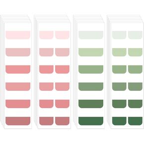 360PCS Bookmark Tabs,Green and Pink Sticky Book Tabs,Writable Annotating Tab, Tab for Notebooks,Bibles, Binders, Folders, Planners and Diaries, Pink, Green in Kuwait