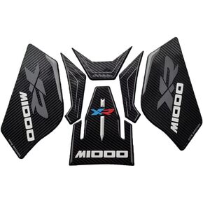 إطار الجسم الزخارف خزان الغاز وسادة مطاطية غطاء حامي ملصق هدية القلنسوة ملصق متوافق مع BMW M1000XR M1000 XR 2024 2025 in Kuwait