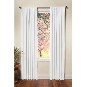 COTTON CRAFT White Curtains 84 Inch Length – 4 Panels Thick Cotton Duck Fabric Reverse Tab Top Window Drapes with Tie Backs – Light Filtering Privacy Curtains – 50 x 84 in Kuwait