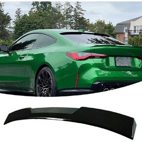 Rear Window Roof Spoiler Visor Wing Compatible with BMW 4 Series G22 Coupe M4 G82 2021-2025 430i/ M440i Gloss Black Top Wing Lip Exterior Accessories in Kuwait
