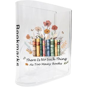 حاملات الإشارات المرجعية ديكور رف الكتب، ملحق منظم مكتب المنزل، حامل قلم رصاص لعلامات الكتب، هدايا لمحبي كتب الأصدقاء (زهرة) in Kuwait