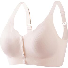 Gailife 3 عبوات من حمالات الصدر اللاسلكية ذات الإغلاق الأمامي من جيلي للنساء بدون خياطة مريحة بدون سلك داخلي، حمالة صدر ناعمة داعمة لاستئصال الثدي in Kuwait