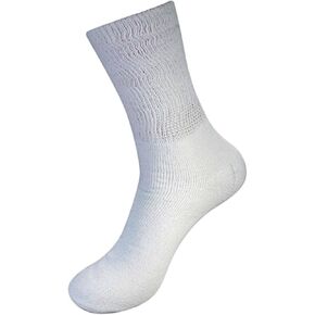Lot of 3 Pairs Mens gray Diabetic Socks Loose Fit Big Size 13-15 Blue Label in Saudi Arabia