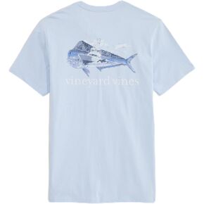 Vineyard Vines Men's Sportfisher Mahi Scenic Short-Sleeve Pocket Tee in Kuwait