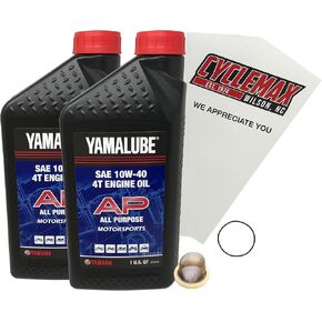 Standard Yamalube Oil Change Kit Compatible with 1989-2004 Yamaha BREEZE in Kuwait