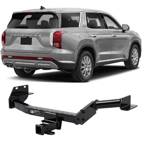 Class 3 Trailer Hitch with 2-Inch Receiver, Fits 2020–2025 Kia Telluride & Hyundai Palisade | 5,000 lbs GTW / 750 lbs TW | 6,000 lbs WD Capacity | Heavy-Duty Carbon Steel, Modular Bolt-On in Kuwait