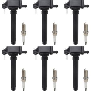 UF648 Ignition Coil & Spark Plug for Dodge Charger Grand Caravan Challenger Journey Durango Chrysler 200 300 Ram 1500 Cherokee Wrangler 2011 2012 2013 2014 2015 2016 2017 2018 2019 2020 2021 2022 2023 in Kuwait