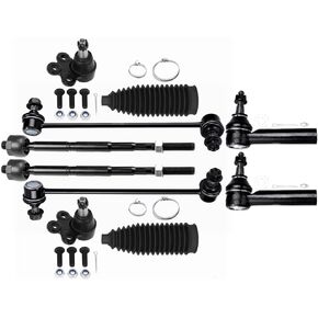New 10PC Front Inner Outer Tie Rod End & Boot Lower Ball Joint Sway Bar Link for 2010-2017 for Chevy Equinox for GMC Terrain in Kuwait