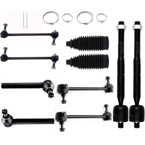 New 10PC Front Inner Outer Tie Rod End & Boot Sway Bar Link for 2004-2007 for Toyota for Highlander 2007-2009 for Lexus RX350 2004-2006 for Lexus RX330 in Kuwait