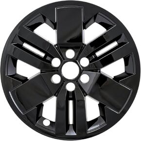CCI Impostor ® Wheel Skins IMP529BLK, 17 Inch, 6 Spokes, Painted, Gloss Black, ABS Plastic, Fits Over and Into OEM Wheel, Set of 4, Fits 2025-2026 Nissan Frontier SV Model in Kuwait