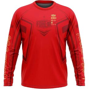 قمصان FORBEMK للرجال لركوب الدراجات بأكمام طويلة سريعة الجفاف وماصة للرطوبة للجري والتنزه وركوب الدراجات قمصان بأكمام طويلة قميص للدراجة in Kuwait